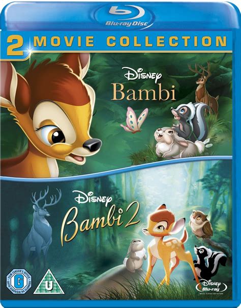 Bambi Bambi 2 Double Pack Blu Ray Region Free Amazonde Dvd
