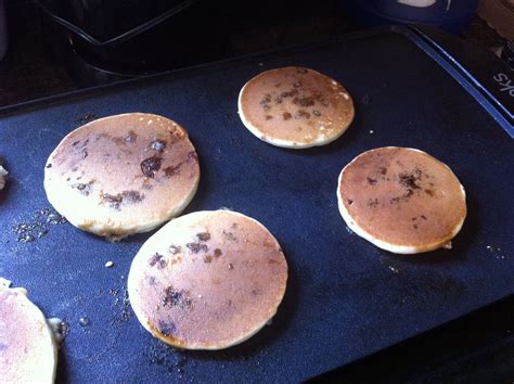 Homemade Mcgriddles ~make Pancakes As You Prefer But Only Pour Enough