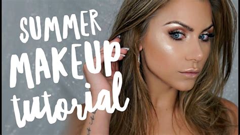 Summer Makeup Tutorial Beeisforbeeauty Youtube