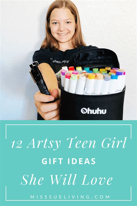 12 Artsy Teen Girl Gift Ideas She Will Love  Miss Sue Living