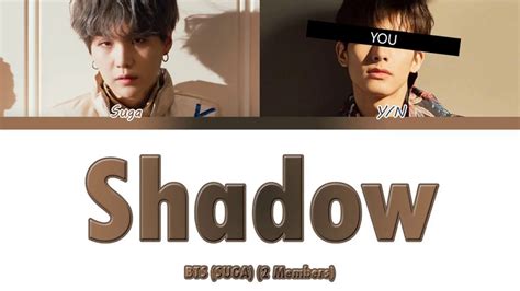 bts suga 2 members interlude shadow color coded han rom esp eng youtube