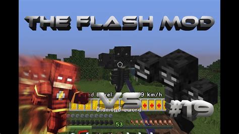 Minecraft The Flash Mod Adventures Episode 19 The Flash Vs Wither Youtube