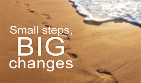 Small Steps Big Changes The Wellness Corner