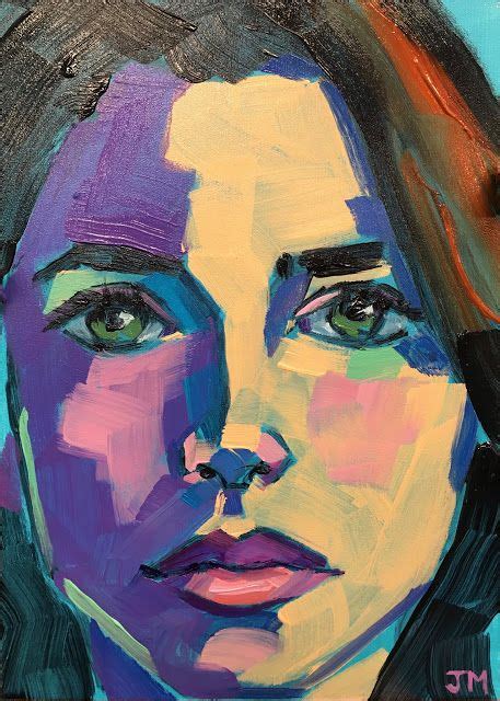 Jessica Miller Paintings Half Hour Portrait Portraiture Painting