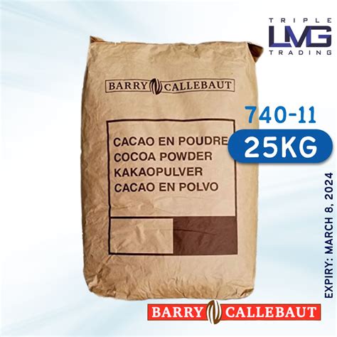 Barry Callebaut Df 740 11 Cocoa Powder 25kg Shopee Philippines