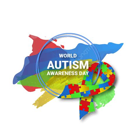 World Autism Awareness Vector Hd Png Images Vector Frame Of World