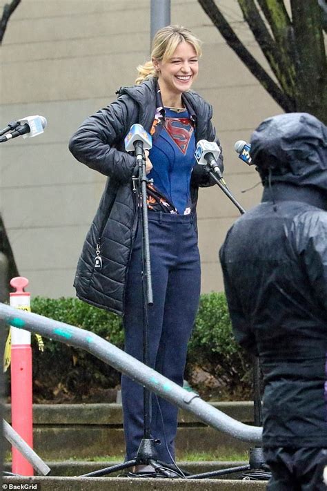 Supergirls Melissa Benoist Seen For The First Time Since Domestic