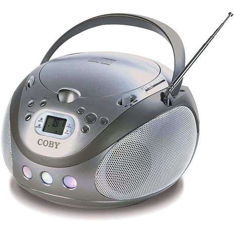 Coby Mp Cd451 Portable Stereo Mp3cd Player With Amfm Mpcd451