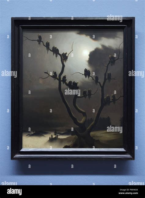 Painting Ghosts In The Tree By Austrian Painter Franz Sedlacek 1933