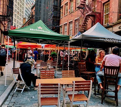 Grab A Seat At One Of These Lower Manhattan Restaurants For Some Safe