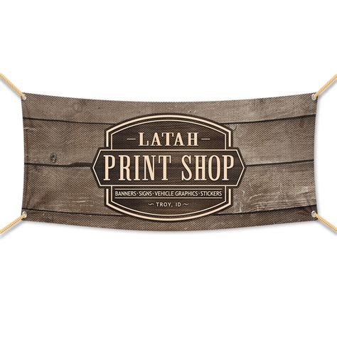 Mesh Banner Latah Print Shop