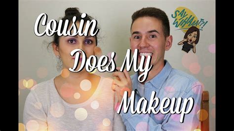 cousin does my makeup becky zamora youtube