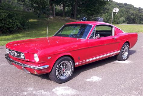 Rangoon Red 1965 Ford Mustang Gt Fastback Photo