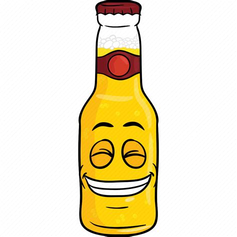 Alcohol Beer Bottle Brew Cartoon Emoji Icon Download On Iconfinder