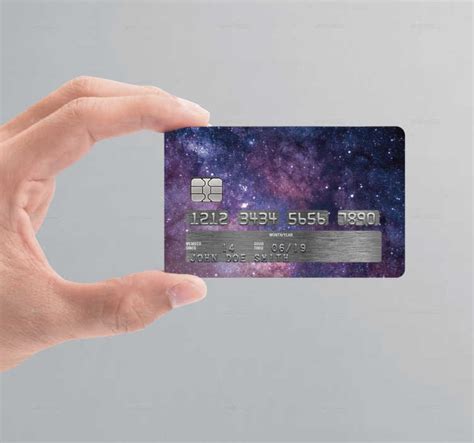 Universe Credit Card Sticker Tenstickers