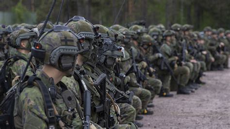 Army Readiness Units Training In Southwest And Northern Finland The