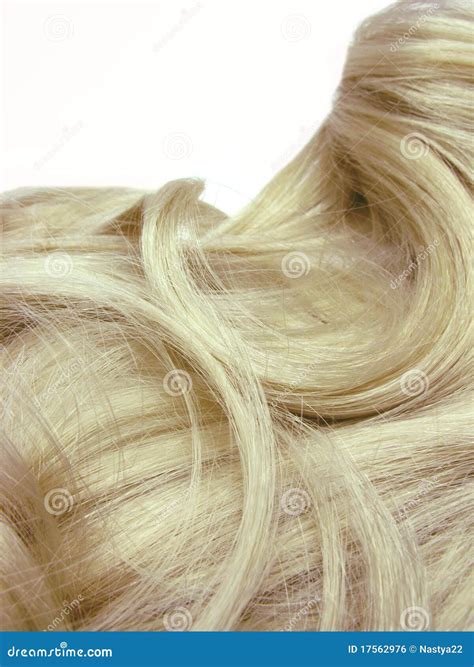 Blond Hair Texture Stock Photo Image Of Shiny Blonde 17562976