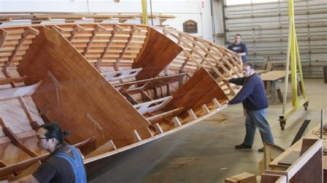 Amazing Time Lapse Wooden Big Boat Build Process Awesome Diy Project