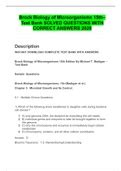Brock Biology Of Microorganisms 15th Test Bank SOLVED QUESTIONS WITH