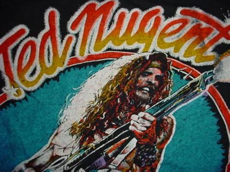 Vintage Ted Nugent Weekend Warriors Tour T Shirt 1970s S Defunkd