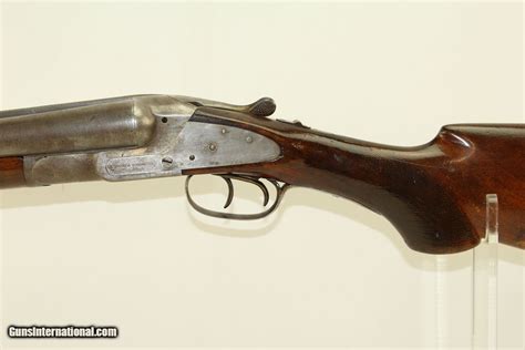 Baker Gun Co Batavia Sxs Hammerless Shotgun Candr 12 Gauge Side By