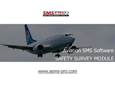 Safety Survey Aviation Sms Software Modules For Airlines And Airports