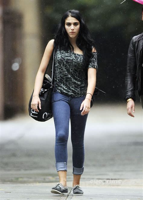 Lourdes Maria Ciccone Leon Out And About In The Rain In NY Sep
