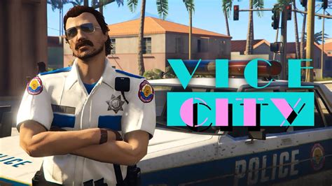 Vice City Police Grand Theft Auto 5 Rp Vice City Map Youtube