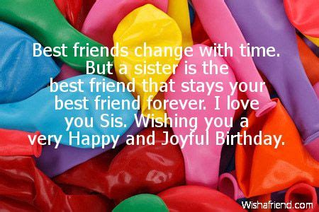 18th birthday wishes from brother to brother. Best friends change with time. But, Sister Birthday ...