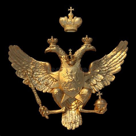 Russian National Emblem Stock Image Image Of Dynasty Gold 525613