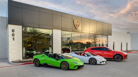 Lamborghini Unveils New Design Aesthetic In Dallas Showroom