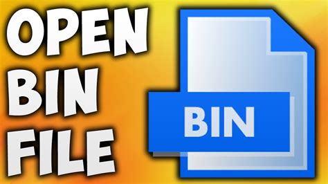 How To Open Bin File Online Best Bin Files Opener Or Extractor