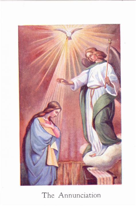 Happy Solemnity Of The Annunciation Of The Lord To Mary National