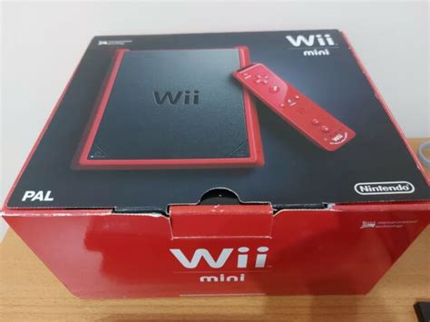 Nintendo Wii Mini 8gb Limited Edition Console Red For Sale Online Ebay