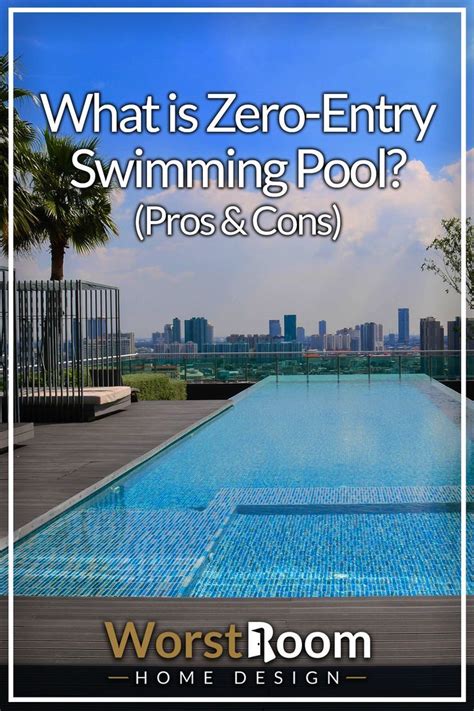 What Is A Zero Entry Swimming Pool Pros Cons Zero Entry Pool