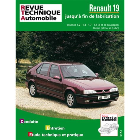 Les revues de l'expert automobile sont très détaillées et couvrent de nombreux modèles. Revue technique ETAI 700 : Norauto.fr