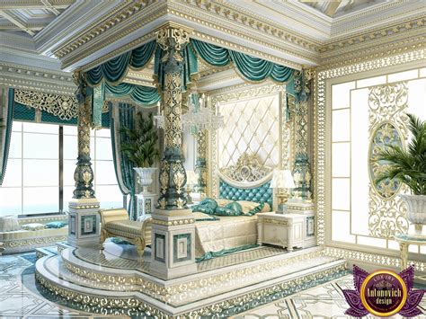 Bedroom Design In Dubai Luxury Royal Master Bedroom Design Photo 4