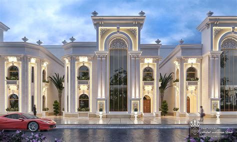 Al Hammam Villas Complex On Behance Luxury Exterior Classic House
