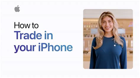 Learn How To Trade In Your Iphone Apple Support Youtube