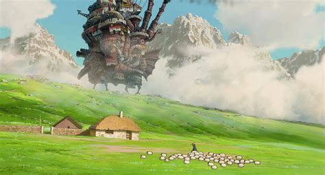 Hayao Miyazaki Studio Ghibli Anime Howls Moving Castle Wallpaper