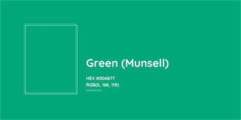 About Green Munsell Color Meaning Codes Similar Colors And Paints