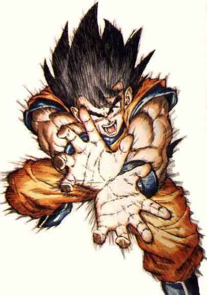 Resultado De Imagen De Goku Para Dibujar A Lapiz Facil Dragon Ball