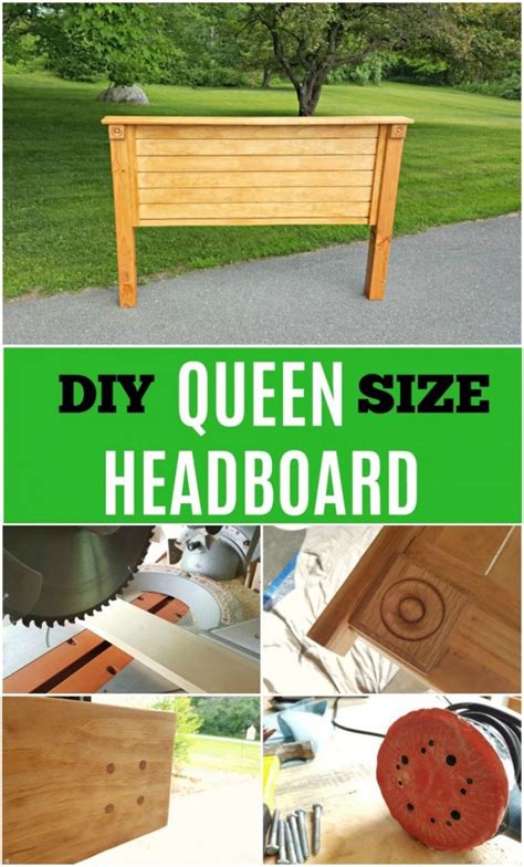 How To Build A Wood Headboard Queen Size Scrappy Geek