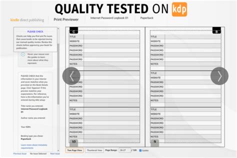 With our 'beginner bundle', you will get all the necessary interior types you need to start your own amazon kdp book business. KDP Password Logbook Interior (Graphic) by Low Content ...