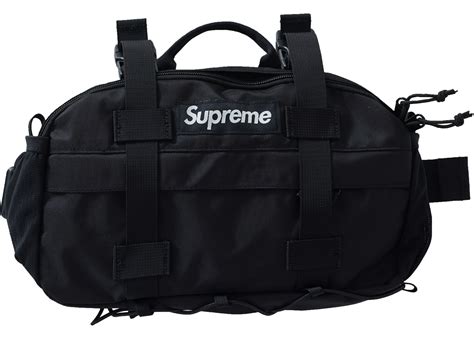 Supreme Waist Bag Fw19 Black Fw19