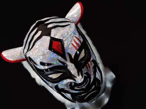 Tiger Mask Wrestling Mask Luchador Wrestler Lucha Libre Mexican Costume