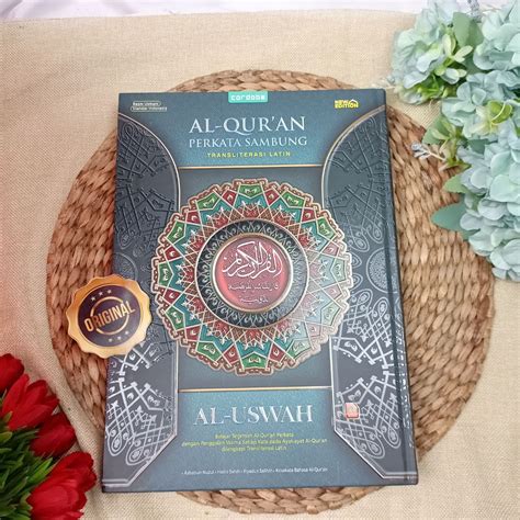 Al-Qur’an Perkata Sambung Transliterasi Latin Al-Uswah Ukuran A4 | Toko