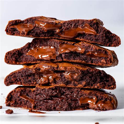 Fudgy Chocolate Brownie Cookies Only 7 Ingredients The Loopy Whisk