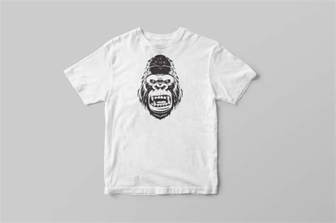 King Kong SVG Gorilla DXF Monkey Cut Files Png Roar King Etsy