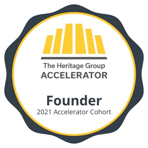 Founder 2021 Accelerator Cohort Credly